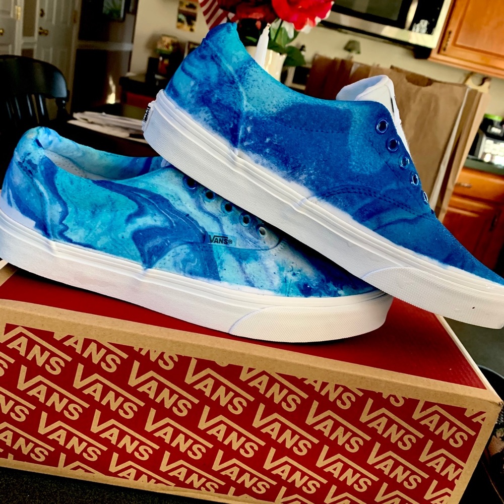 Custom Hydo-dipped Vans